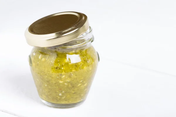 Sauce piment vert piquante naturelle — Photo