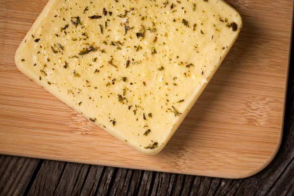 Veganer Diy hausgemachter Feta-Käse — Stockfoto