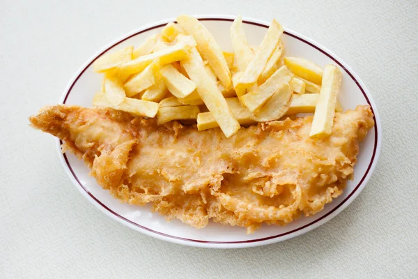 Traditional english fish and chips — Stock Photo, Image
