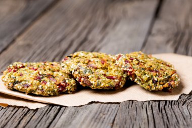 Vegan ev yapımı seakale pancar Burger