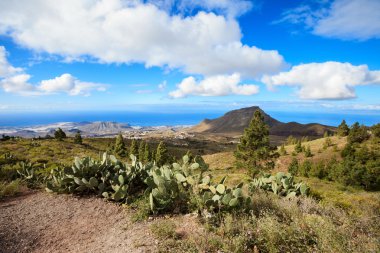 Güzel Tenerife manzara - El Teide