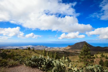Güzel Tenerife manzara - El Teide