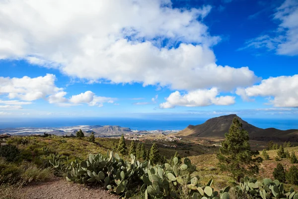 Hermoso paisaje de Tenerife - El Teide — Foto de Stock