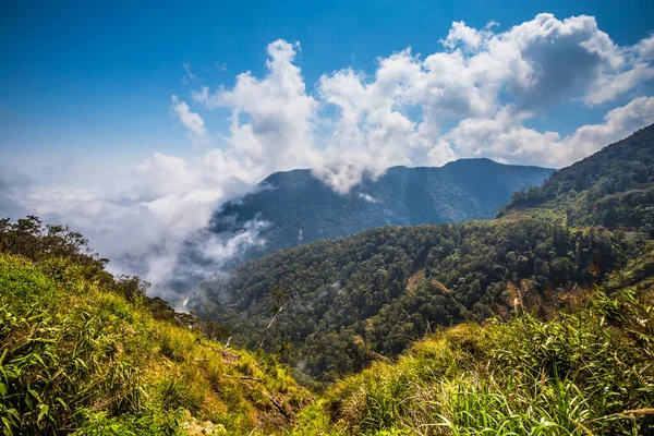 Hermoso Panorama Montaña Tomada Viaje Moto Dalat Nha Trang Vietnam —  Fotos de Stock