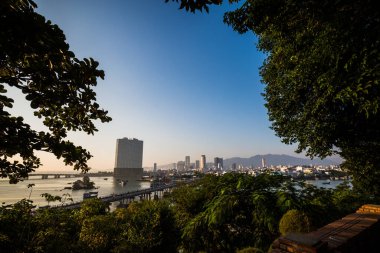 Nha Trang 'in güzel mimarisi Po Nagar Cham Kuleleri, Vietnam' dan yapıldı. Khanh Hoa bölgesi..