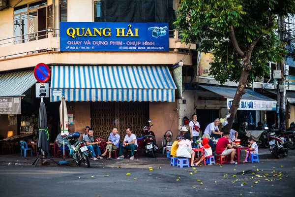 Nha Trang Wietnam Lutego 2020 Kolorowy Targ Poranny — Zdjęcie stockowe
