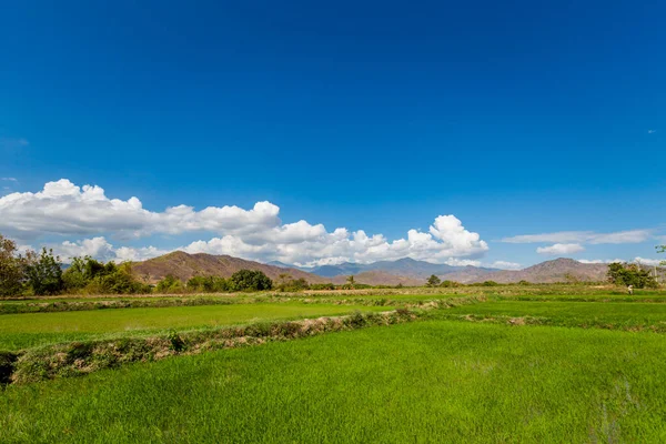 Belo Panorama Montanha Levado Viagem Moto Cam Ranh Para Dalat — Fotografia de Stock