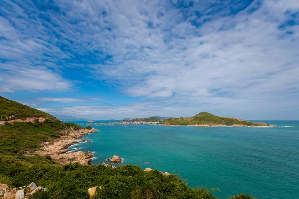 Vietnam Küste Motorradreise Von Phan Rang Nach Cam Ranh Landschaft — Stockfoto