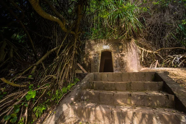 Túneis Vinh Moc Vietnã Quang Tri Donh — Fotografia de Stock