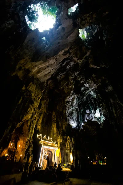 Schöner Heiliger Wasserberg Marmorbergen Danang Vietnam — Stockfoto