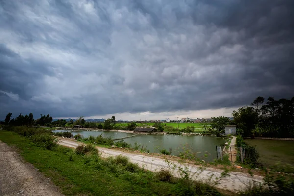 Vackert Landskap Van Long Naturreservat Tam Coc Ninh Binh Vietnam — Stockfoto