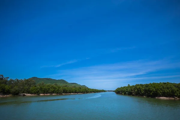 Beautiful Landscape Pristine Beaches Sea Hai Van Pass Nang Hue — Fotografia de Stock