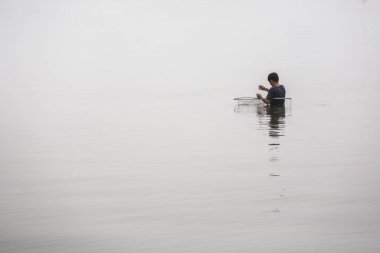 Hanoi, Vietnam - March 2020 :Beautiful landmark of Vietnam capital city, Hanoi.