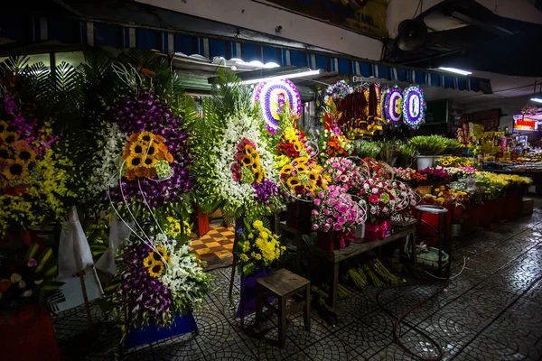 Hue Vietnam February 2020 Night Cuu Market — 스톡 사진