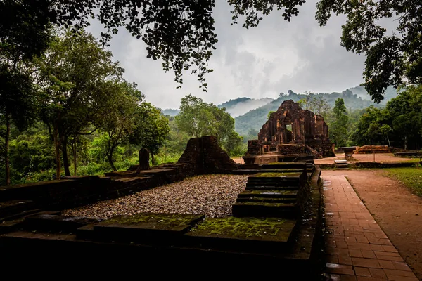 Beautiful Sacred Ruins Son Sanctuary Hoi Central Vietnam — Stock Photo, Image