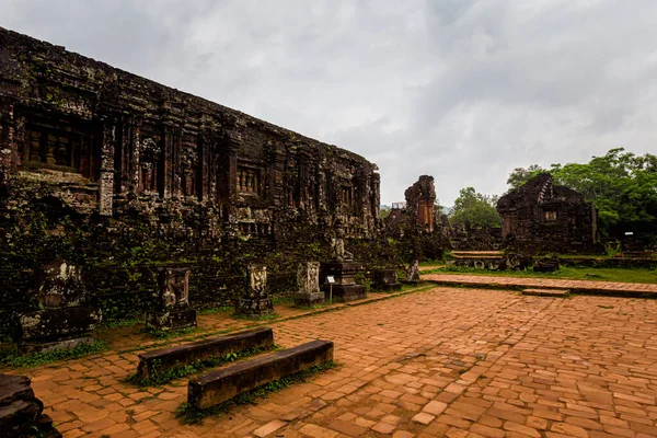 Beautiful Sacred Ruins Son Sanctuary Hoi Central Vietnam — Stock Photo, Image