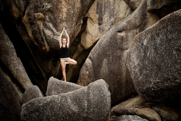Buzlu yaz yoga seansı