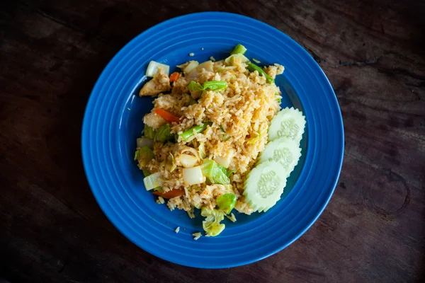 Arroz frito tailandés con verduras —  Fotos de Stock