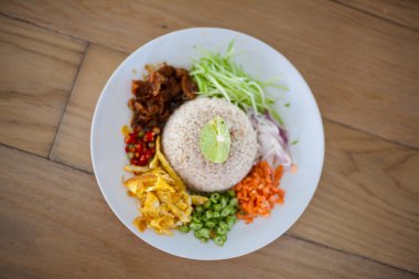 Tayland pirinç Khao Kluk Kapi