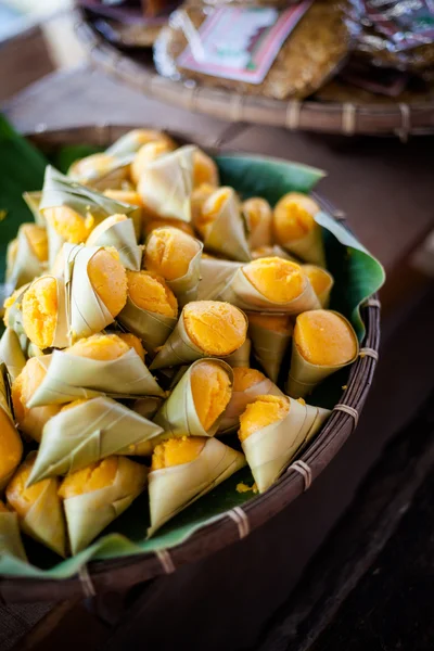 Thai Dessert Khanom tan — Stockfoto