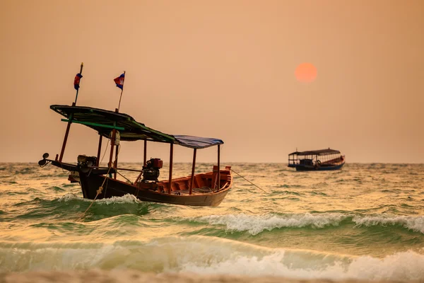 Tropische zonsopgang van Koh Rong — Stockfoto