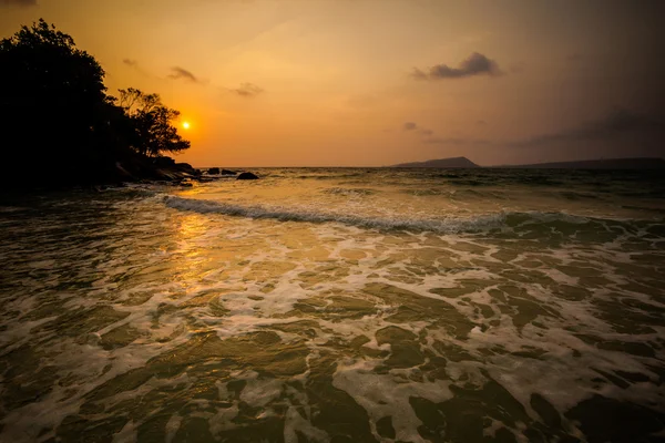 Paesaggio tropicale di Koh Rong — Foto Stock