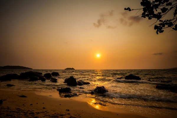 Paesaggio tropicale di Koh Rong — Foto Stock