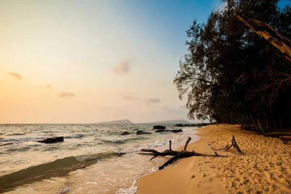 Tropické krajiny ostrova Koh Rong — Stock fotografie