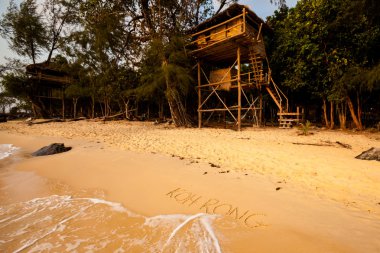 Koh Rong tropikal peyzaj