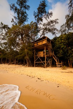 Koh Rong tropikal peyzaj