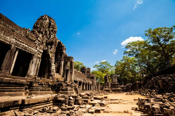 Templo de Bayon Angkor Thom Camboya — Foto de Stock