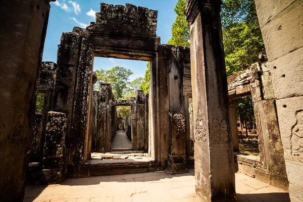 Templo de Bayon Angkor Thom Camboya — Foto de Stock