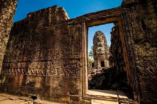 Bayon templet Angkor Thom Cambodia — Stockfoto