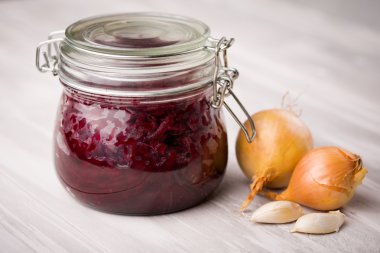 Doğal DIY turşusu pancar