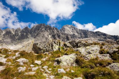 Slovakça Spiski göller Tatry dağlara