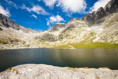 Slovakça Spiski göller Tatry dağlara