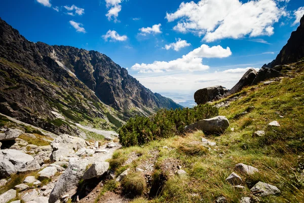 Slovakiska Spiski sjöar Tatry bergen — Stockfoto