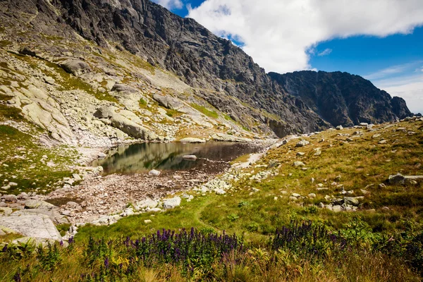 Jezior Spiski słowackie Tatry góry — Zdjęcie stockowe