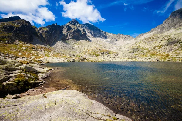 Slovacco Spiski laghi Tatry montagne — Foto Stock