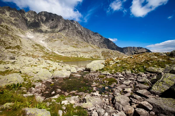 Slovenská Spiski jezera Poprad — Stock fotografie