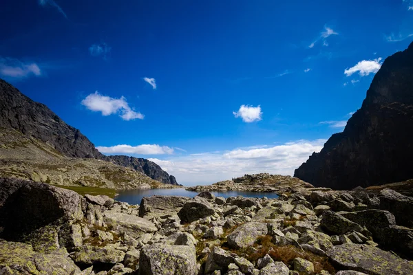 Lagos eslovacos Spiski Montanhas Tatry — Fotografia de Stock