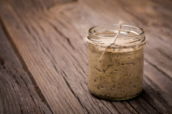 Pasta di lenticchie fatta in casa fai da te naturale — Foto Stock