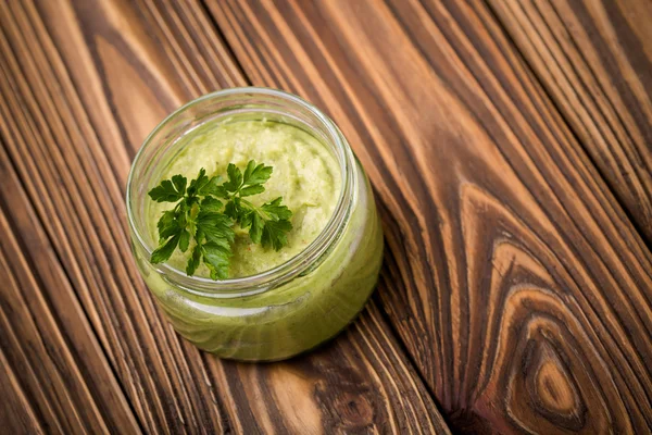 Diy pasta de chile de aguacate casero — Foto de Stock