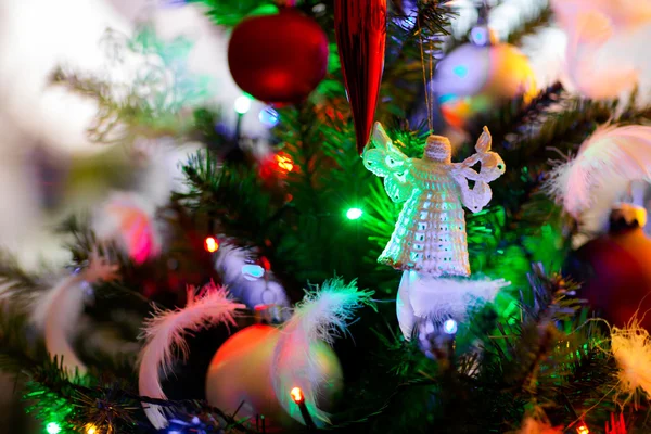 Foto concepto de Navidad - detalle del árbol —  Fotos de Stock