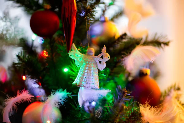 Christmas concept photo - tree detail — Stock Photo, Image