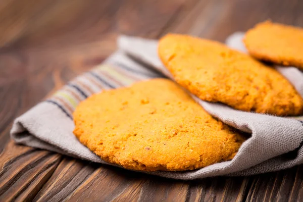 Pan de trigo sarraceno de mijo casero natural — Foto de Stock