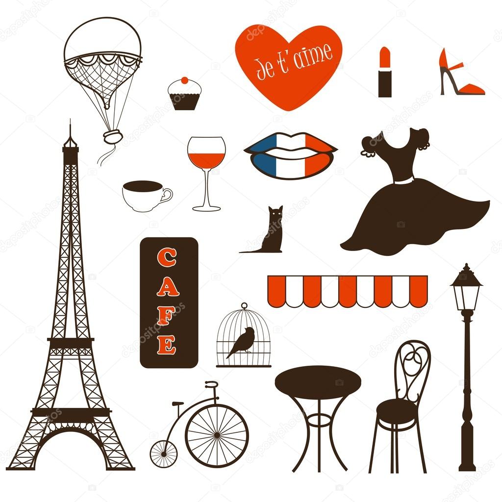 Set of symbols of Paris