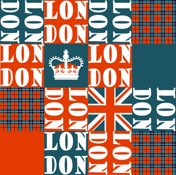 Красный Лондон — стоковый вектор
