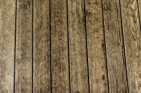 Decking in legno indossato con texture — Foto Stock