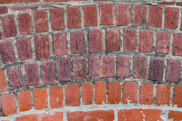 Bricks with masonry mortar joints — Stock Photo, Image